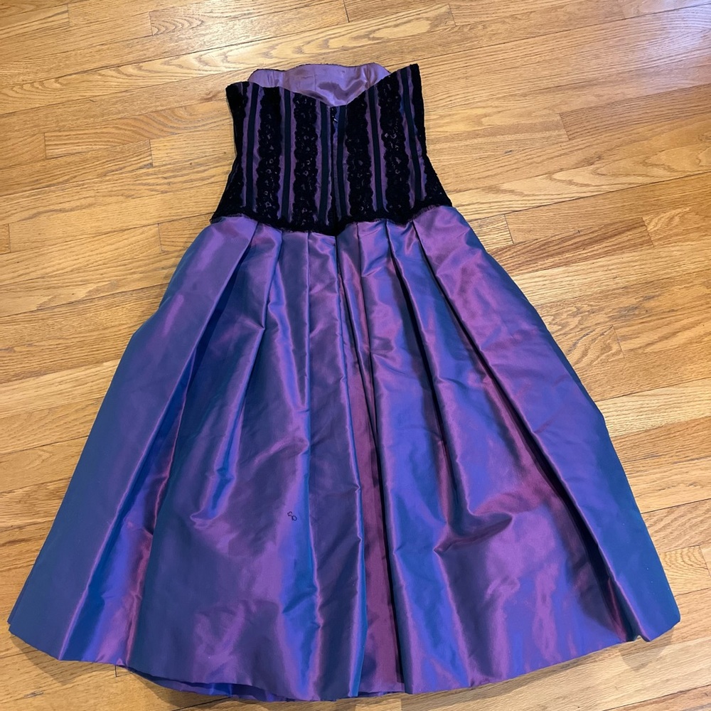 CUSTOM STRAPLESS COCKTAIL DRESS